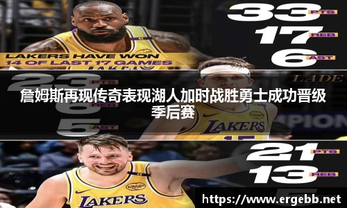 詹姆斯再现传奇表现湖人加时战胜勇士成功晋级季后赛